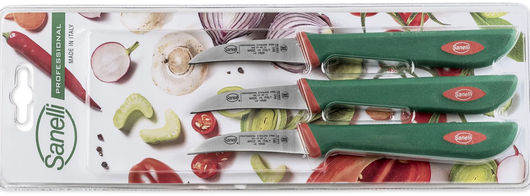 BLISTER 3 PZ. VERDURA