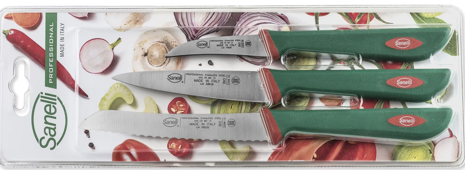 BLISTER MISTO 3 PZ. SPELUCCHINO POMODORO VERDURA