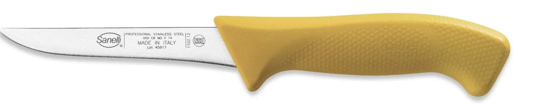 COLTELLO DISOSSO CM.12 GIALLO