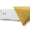 COLTELLO DISOSSO CURVO CM.16 GIALLO