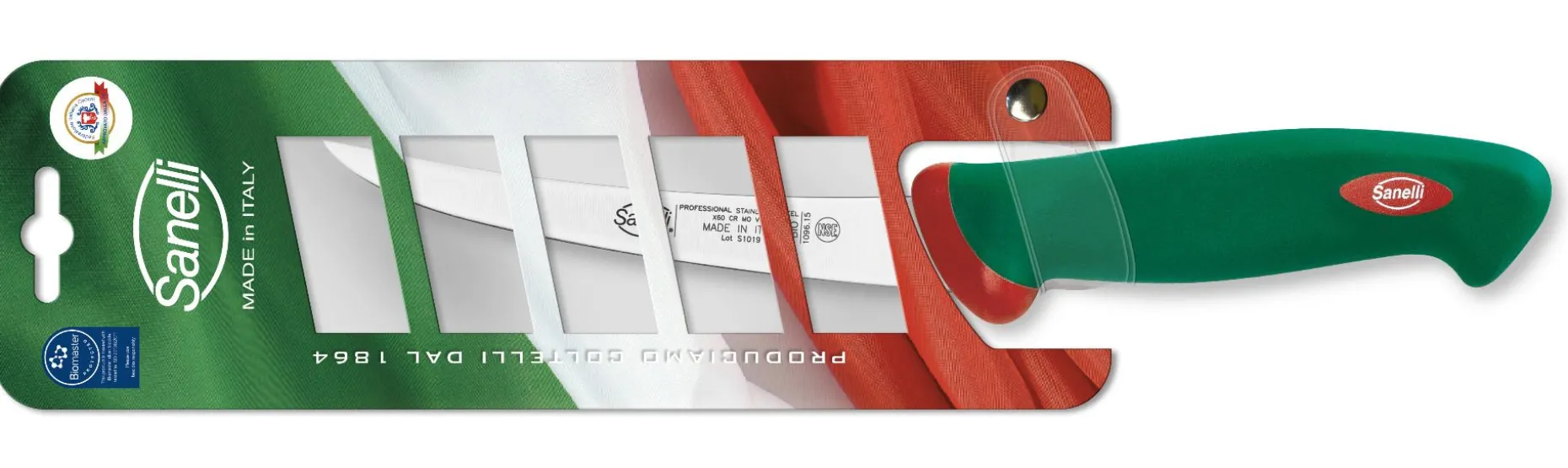 COLTELLO DISOSSO CURVO STRETTO CM.15