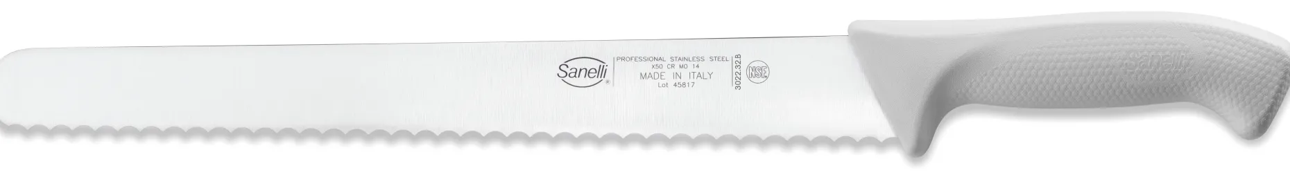 COLTELLO PANE CM.32 BIANCO