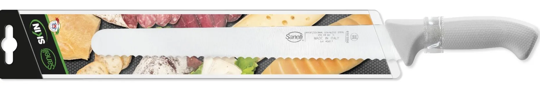 COLTELLO PANE CM.32 BIANCO