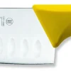 COLTELLO SANTOKU OLIVATO GIALLO CM.16