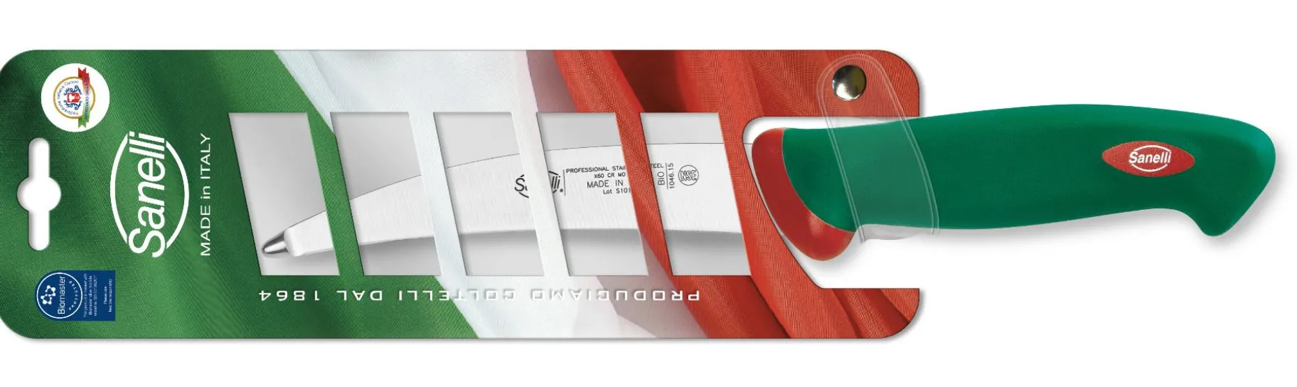 COLTELLO SVENTRARE CURVO CM.15