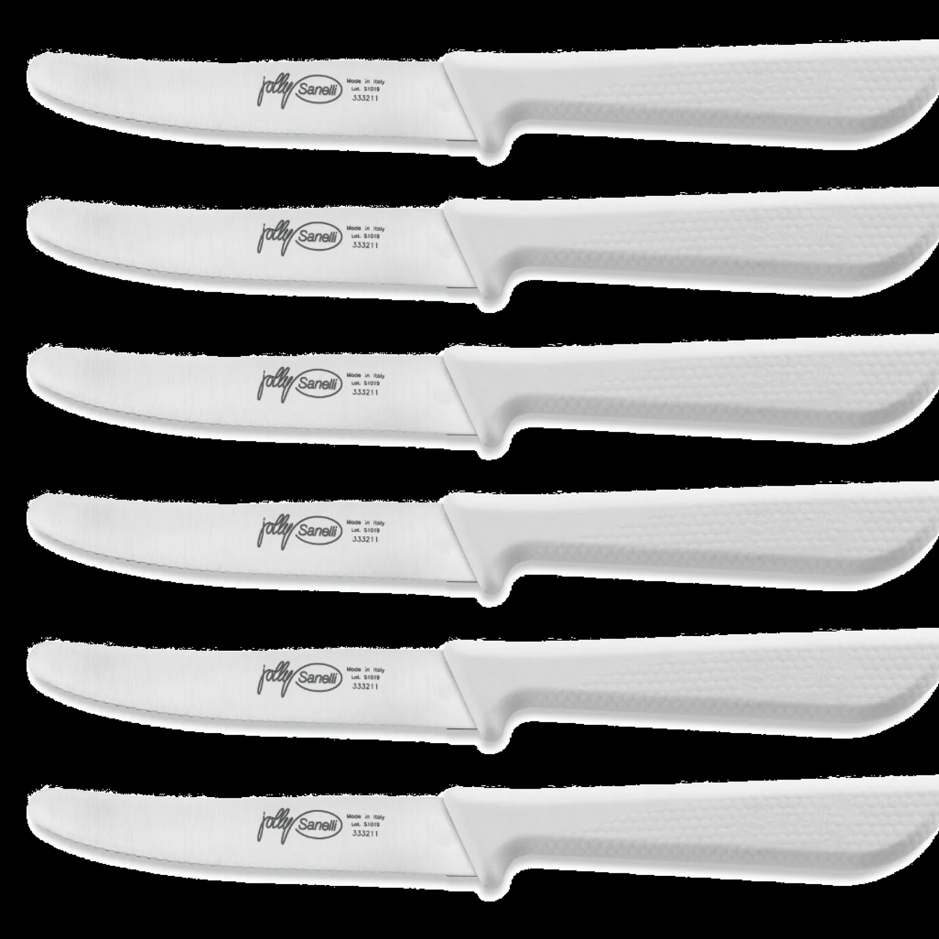 CONFENZIONE 6 PZ. TAVOLA BIANCO