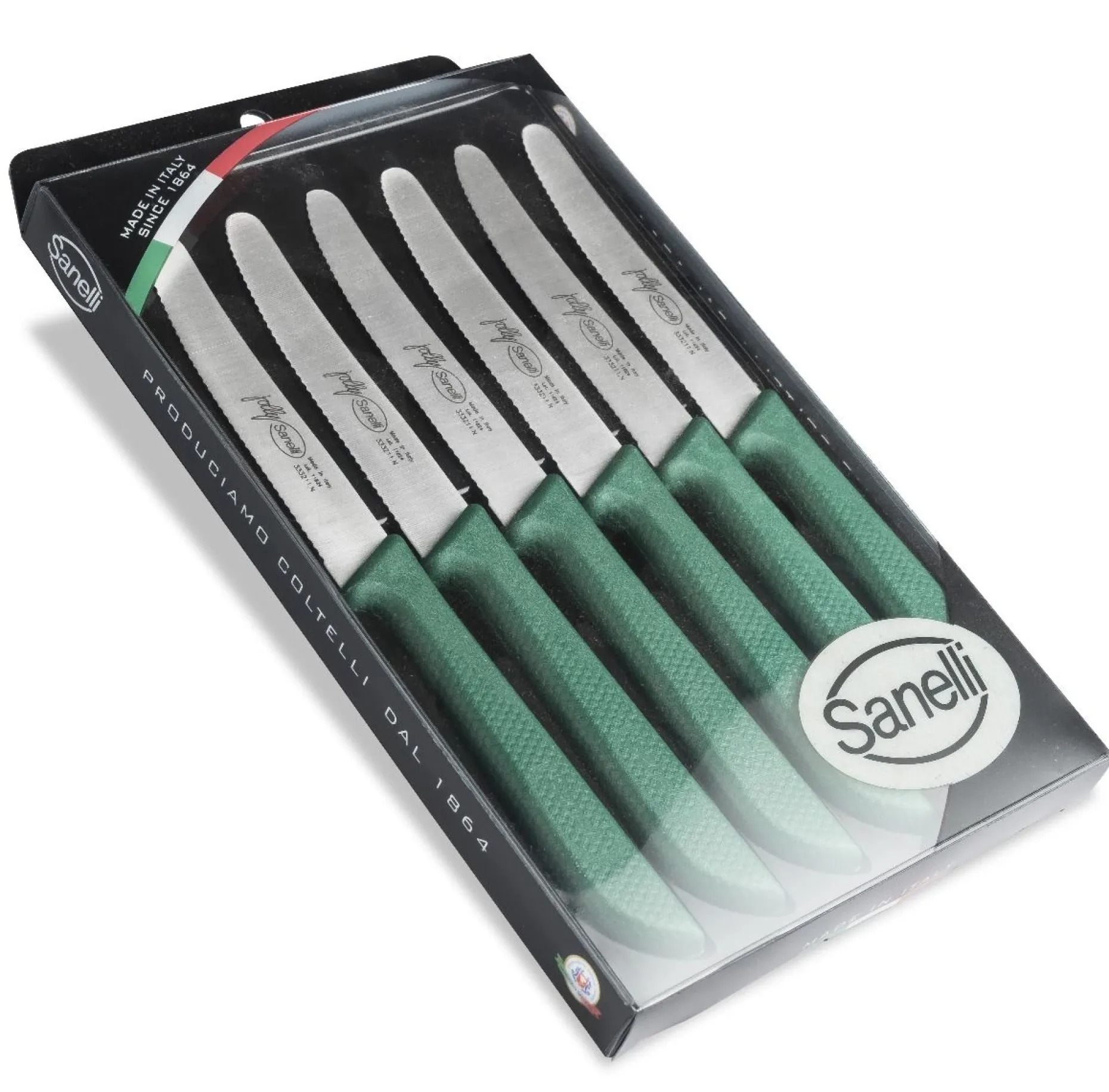 CONFEZIONE 6 PZ. TAVOLA VERDE