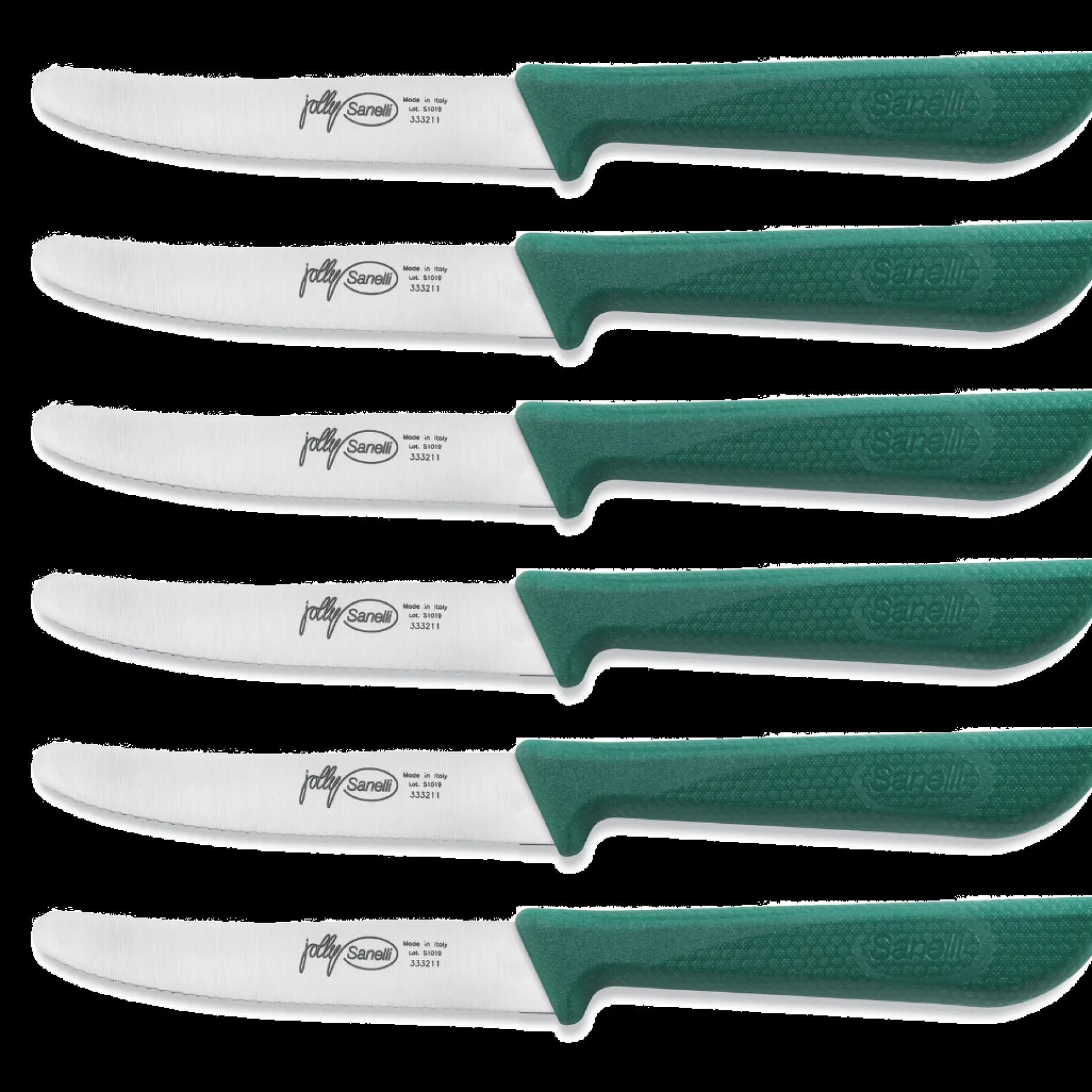 CONFEZIONE 6 PZ. TAVOLA VERDE