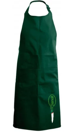 GREMBIULE CUOCO VERDE - MARCHIO SANELLI