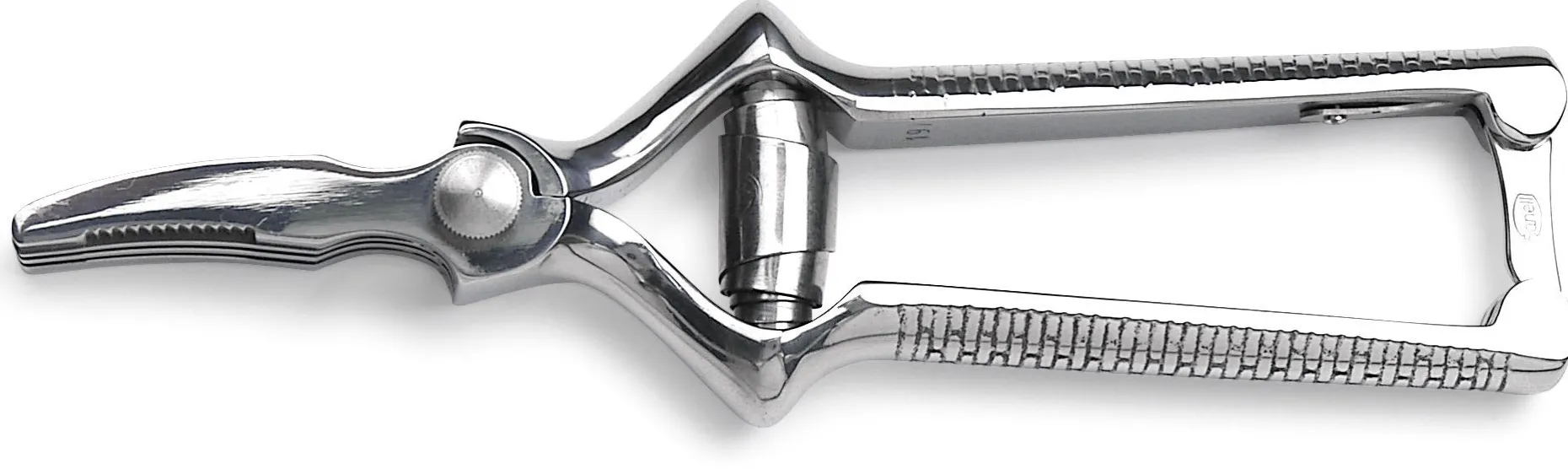 MASTICATORE CURVO CROMATO CM.18