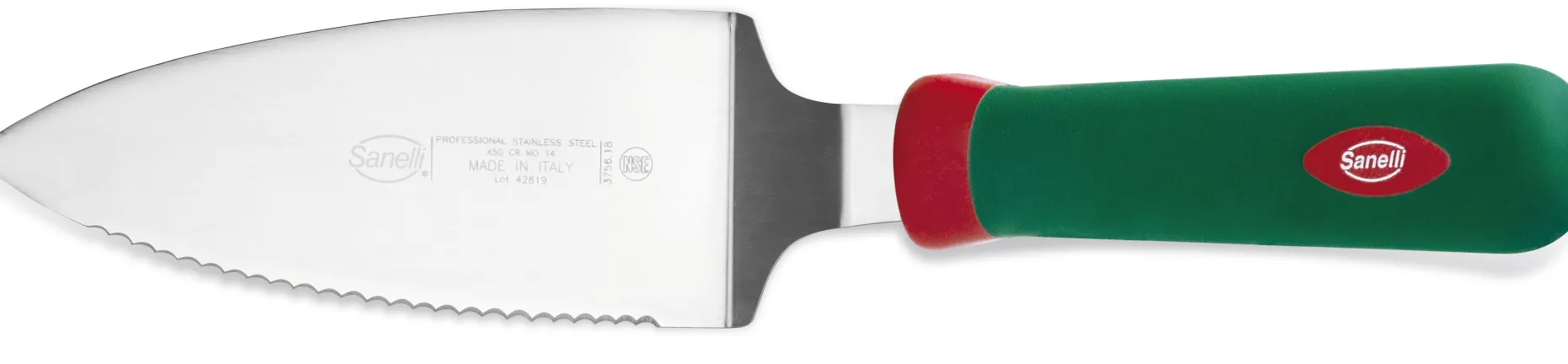 SPATOLA TORTA SEGHETTATA CM.18