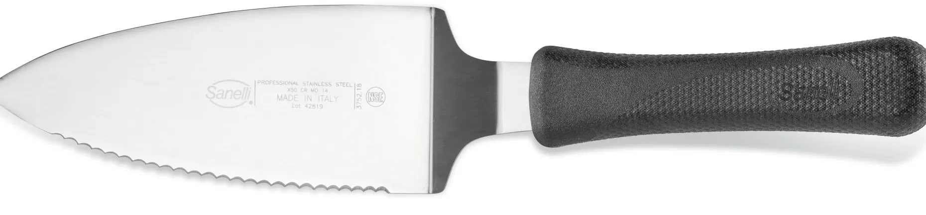 SPATOLA TORTA SEGHETTATA CM.18