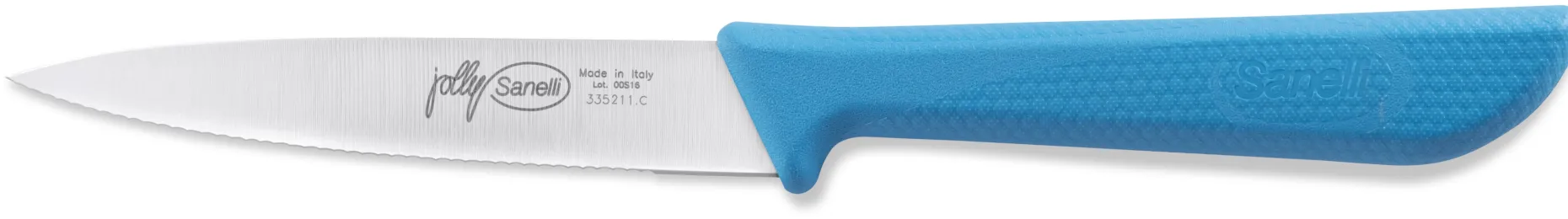 SPELUCCHINO MICROSEGHETTATO CM. 11 CELESTE