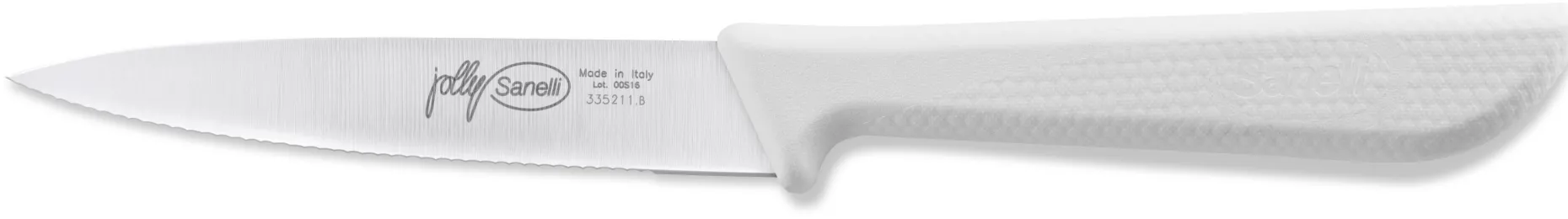 SPELUCCHINO MICROSEGHETTATO CM. 11 BIANCO