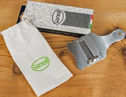 TAGLIATARTUFI INOX CM.20 LAMA SEGHETTATA